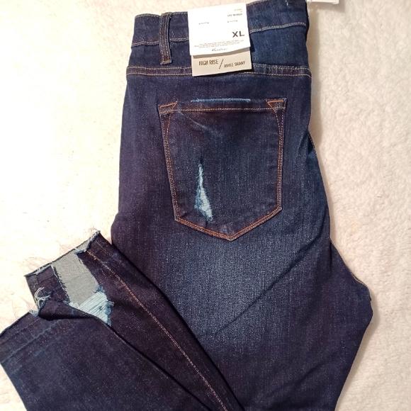 KanCan Jeans Kancan High Rise Ankle Skinny Sz Xl Poshmark